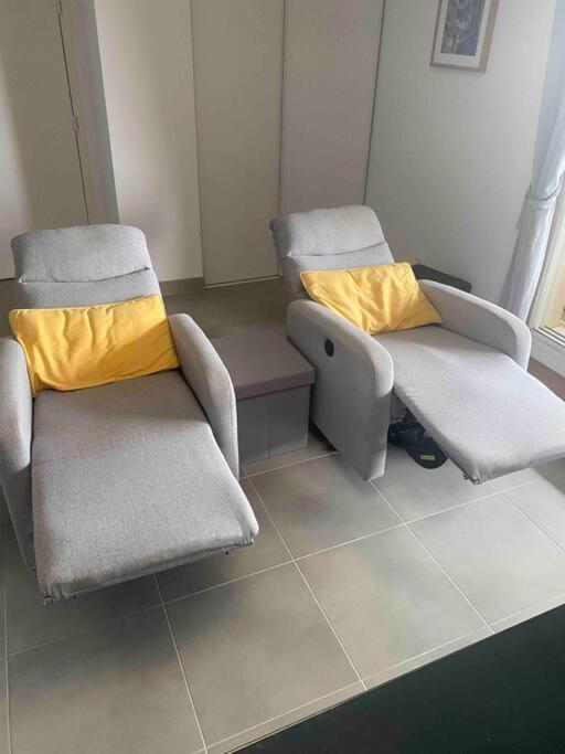 セットLuxueux T3 Piscine Et Vue Somptueuseアパートメント エクステリア 写真