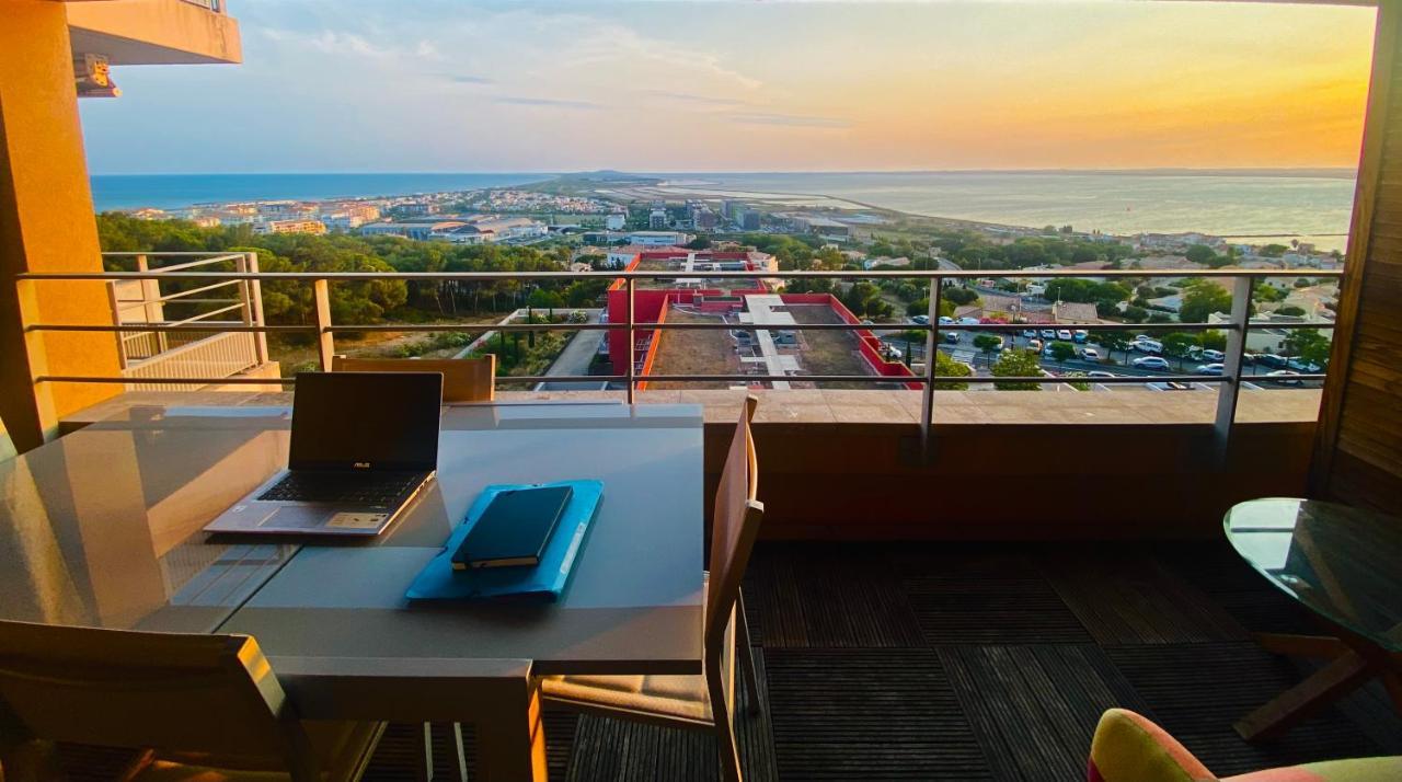 セットLuxueux T3 Piscine Et Vue Somptueuseアパートメント エクステリア 写真
